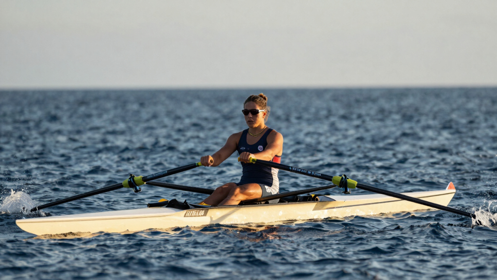 Female US rower completes historic solo journey from California to Hawaii