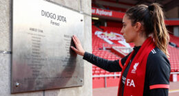 Liverpool FC unveils poignant memorial to Diogo Jota and André Silva