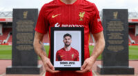 Liverpool unveil Diogo Jota and Andre Silva Anfield memorial