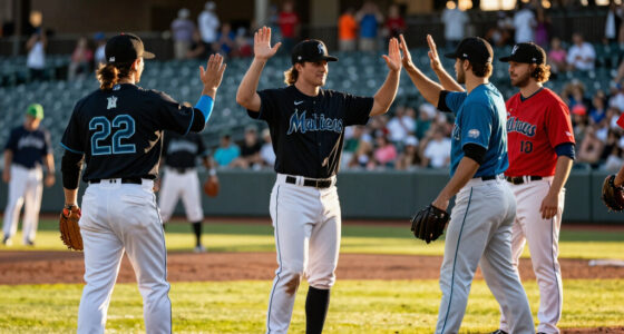 Marlins cap historic 20-win June with drubbing in Denver
