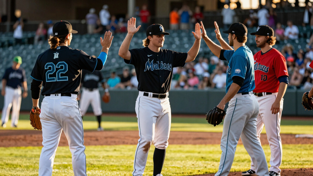 Marlins cap historic 20-win June with drubbing in Denver