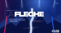 SLALOM — La Flèche Night Race — Scroll-Driven Course (FABLE/175, room 134)