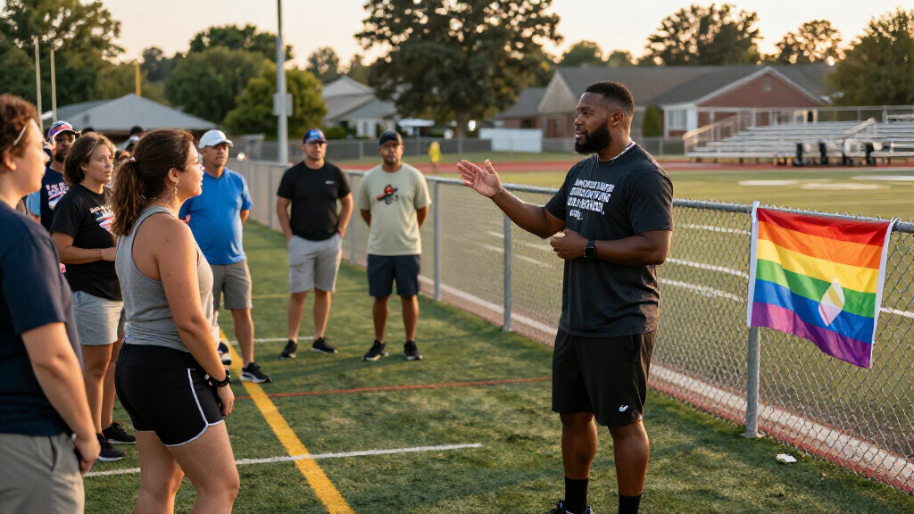 Former NFL Player Running For Office Says Democrats Need To Fight For Trans People