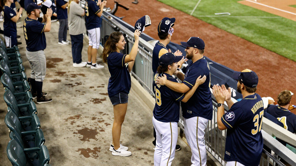 The Milwaukee Brewers Win The First World Series Title In Franchise History
